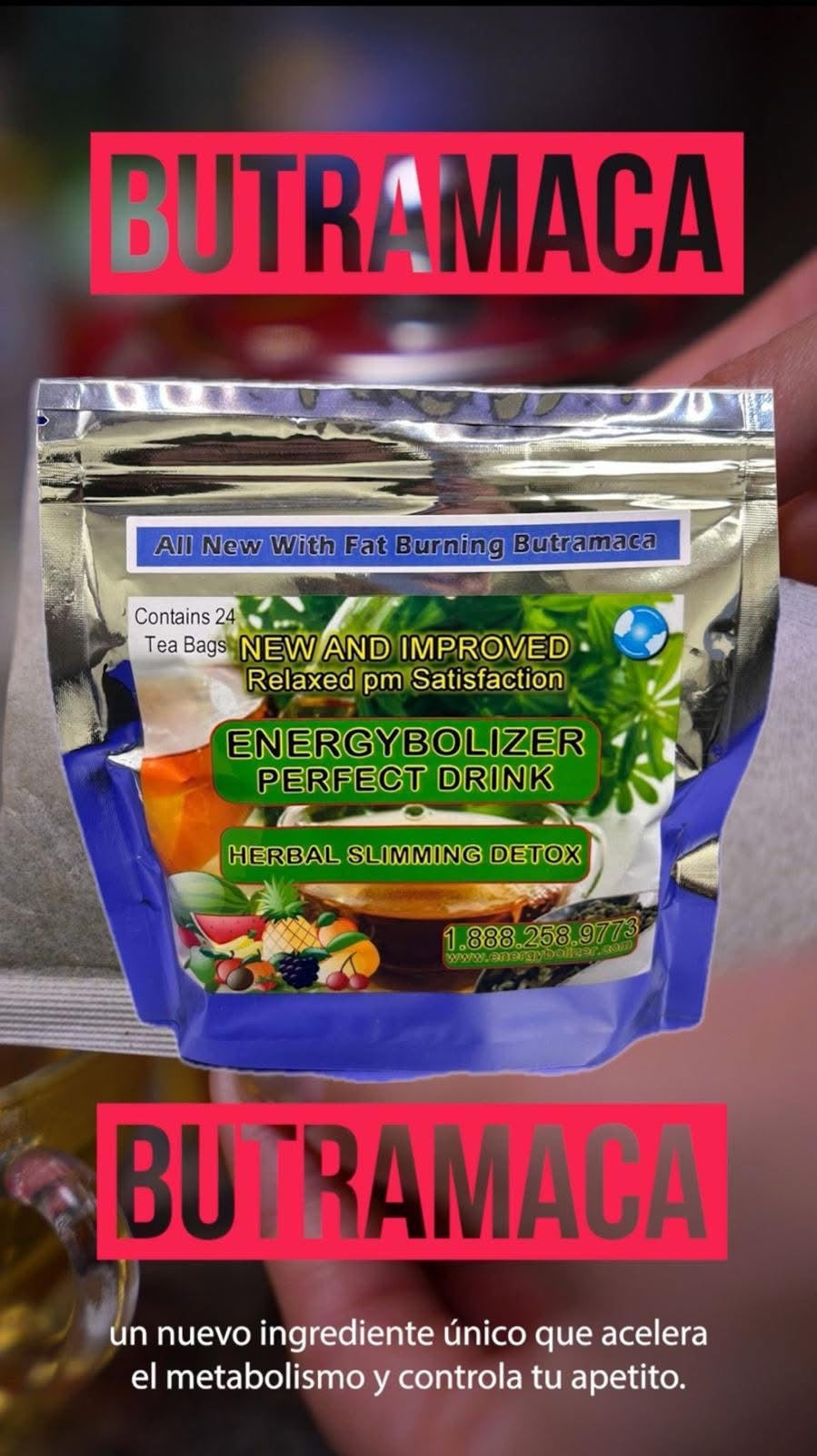 Té adelgazante de hierbas Energybolizer: la bebida perfecta 