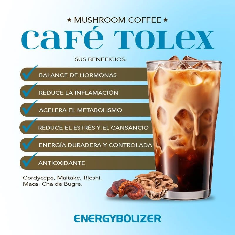 Café Tolex Mushroom Coffee – Café de Hongos desde Colombia